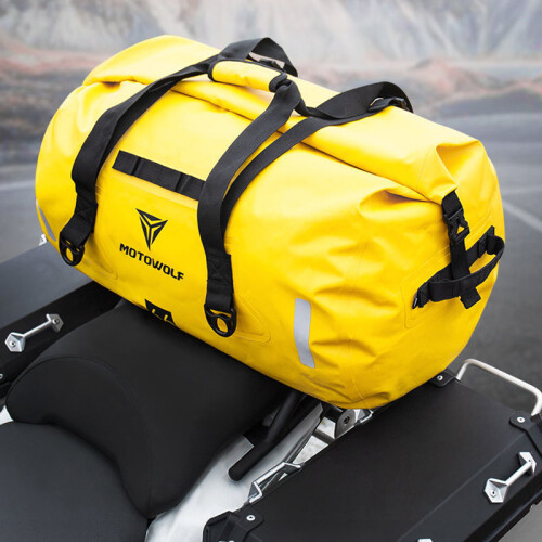 (90L-Black) Universal μοτοσικλέτας αδιάβροχες τσάντες πίσω καθίσματος 2