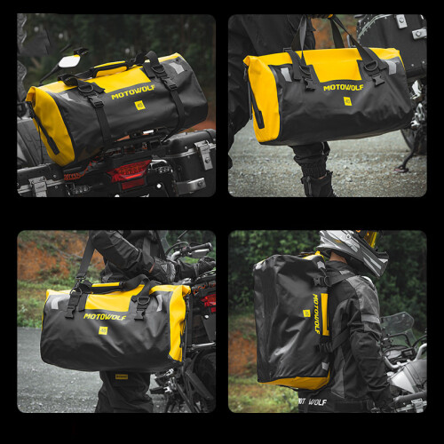 (40L-Black)Για BMW Για Yamaha Μοτοσικλέτα Τσάντα Αδιάβροχη ουρά από 2