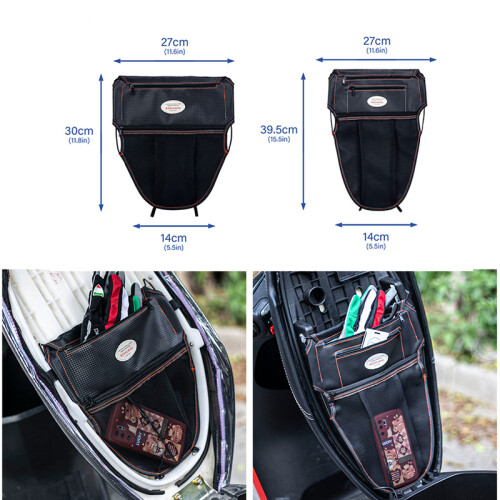 (μαύρο)Για KYMCO AK550 AK 550 Αξεσουάρ μοτοσικλέτας Κάθισμα τσάντας 2