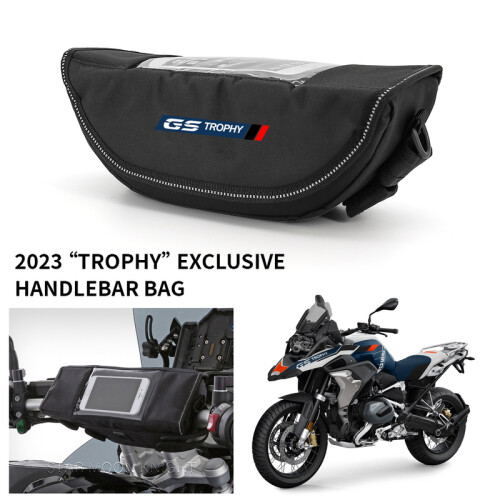 (F800R) Για BMW R1250GS Trophy αδιάβροχη τσάντα αποθήκευσης τσάντα τιμόνι 1