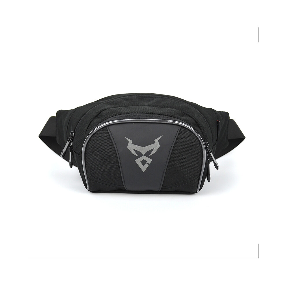 (Gris) Sacs à bandoulière pour motocross, sac de moto étanche pour hommes, multifonction, taille, jambe,