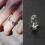 Bague chic, gage d'amour, décoration style punk 2