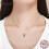 Bamoer Γνήσιο ασήμι 925 Sparkling Star Μπλε σμάλτο Spacer Beads Ταιριάζει 5