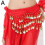 Γυναικεία 3 σειρές Belly Dance Ρούχα Ζώνη με αλυσίδα στη μέση Αξεσουάρ 2