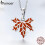 Γούρι Bamoer Authentic 925 Sterling από σφενδάμι με χάντρες για βραχιόλια 4