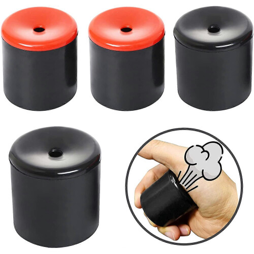 4 Pack Novelty Squeeze Disc Dispenser Funny Letut Prank Destruction Noise Maker Prank