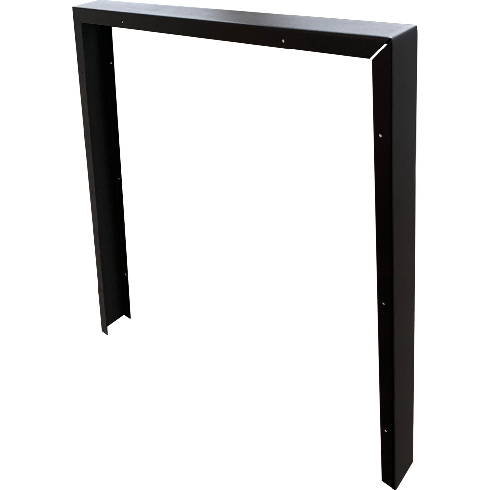 Adam inset Fire Large Spacer in Charcoal