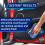 Flash FLASH All-Purpose Car Interior Cleaner Spray Safe for All Surfaces 5x500ml 5