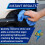Flash FLASH Trim & Rubber Care Dashboard Bumper Protector & Cleaner Spray 500ml 7