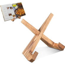Recipe Book Stand For Kitchen, Wooden Cookbook Holder Multifunctional Cookbook Stand For For Cooking And Cookery Book Stand For Counter