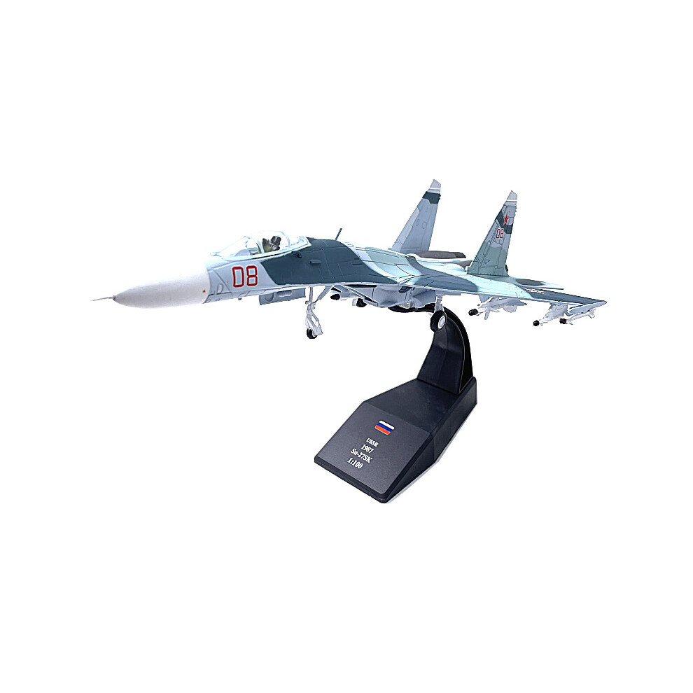 (Caccia Su 27) Jason Tutu Aereo Aereo Modello 1/100 Caccia Dell'aeronautica Russa Su 35 Lega Di Aerei
