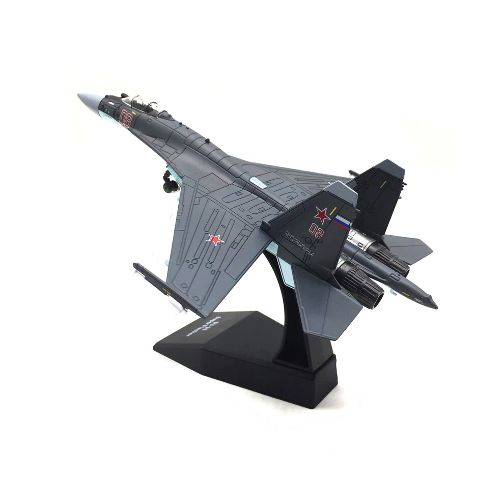 (Caccia Su 35) Jason Tutu Aereo Aereo Modello 1/100 Caccia Dell'aeronautica Russa Su 35 Lega Di Aerei