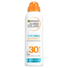 2 x Garnier Ambre Solaire Invisible Protect Dry Mist SPF30 150ml