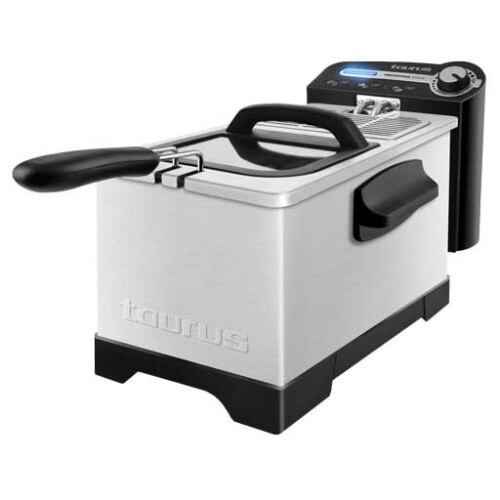 Friteuse professionnelle 3L Plus - TAURUS - 2100W - Résistance immergée - Inox