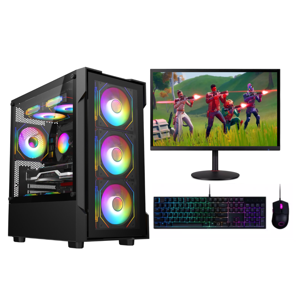 Intel Core I7 Gaming Pc Bundle 16Gb Ram 240Gb Ssd 1Tb Hdd Rtx 3050 Window 11 5060908886828