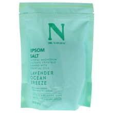 Bittersalz – Ocean Breeze von Dr. Natural für Unisex – 15 oz Badesalz