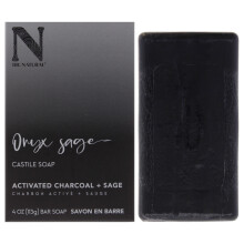Jabón en Barra Dr. Natural Castile - Limpieza Suave para Piel Sensible - Hidratante con Manteca de Karité - Onyx Sage - 4 oz