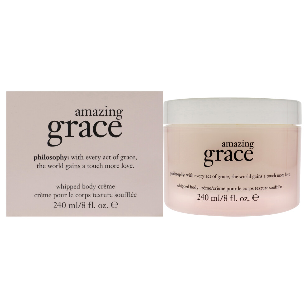 Philosophy Amazing Grace Whipped Body Creme, 8 Ounce