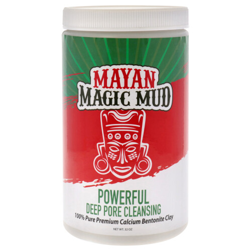 Mayan Magic Mud Powerful Deep Pore Cleansing Clay - 32 oz Cleanser