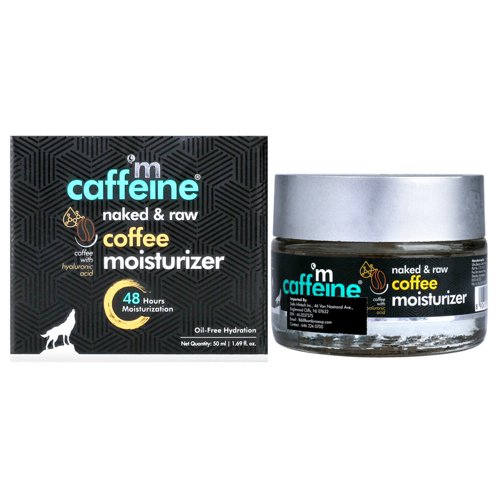 Mcaffeine Naked And Raw Coffee Moisturizer - Hyaluronic Acid - Oil Free Hydration By For Unisex - 1.69 Oz Moisturizer