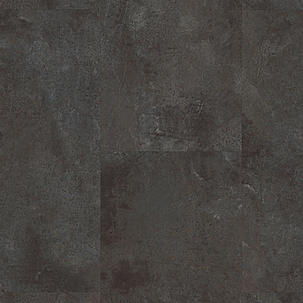 (2.22Mâ² / Pack, 4168 Black) Camrc Spc Click Luxury Vinyl Tile 9508511222672