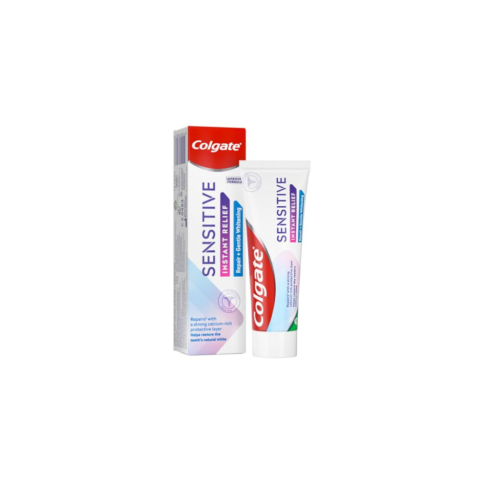 Colgate Sensitive Instant Relief Toothpaste 75ml (Pack of 4)
