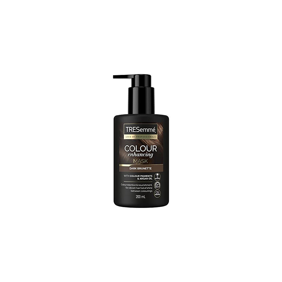 TRESemmé Dark Brunette Colour Enhancing Hair Mask with colour pigments & argan oil