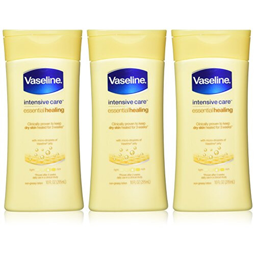 Vaseline Vaseline Intensive Care Essential Healing Lotion, 3 Count