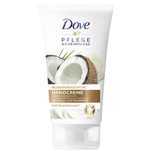 Dove Women's Hand Cream Pack of 6 Care Secrets Regenerating Ritual for Dry Skin Coconut Almond Fragrance (6 x 75 ml) Coconut
