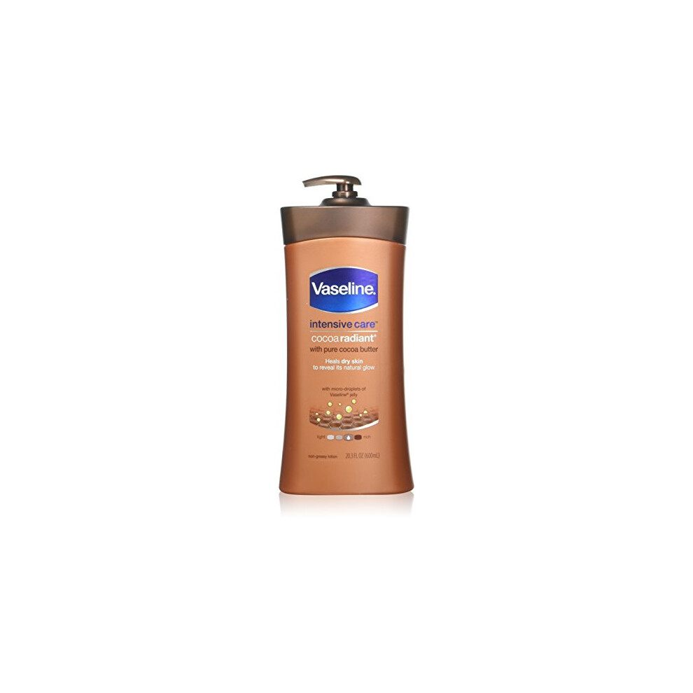 Vaseline Total Moisture Lotion 600 ml Cocoa Radiant Pump