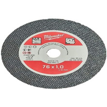 MILWAUKEE Fine Cutting Disc for Steel - 76 mm - 5 pcs - SCS 41-76 - 4932464717