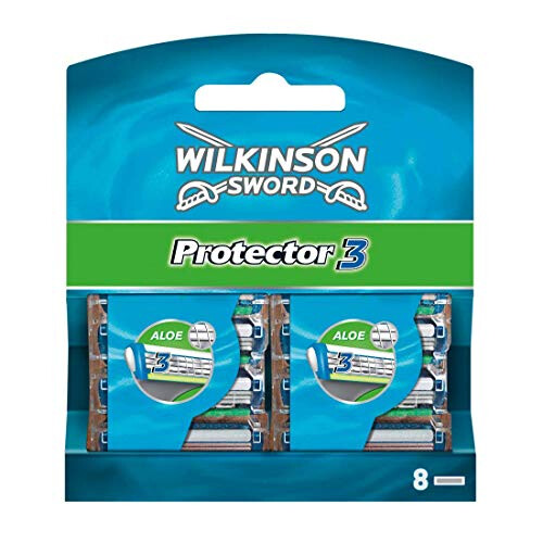 Wilkinson Sword Wilkinson Sword Protector 3 Men's Razor Blade Refills x 8