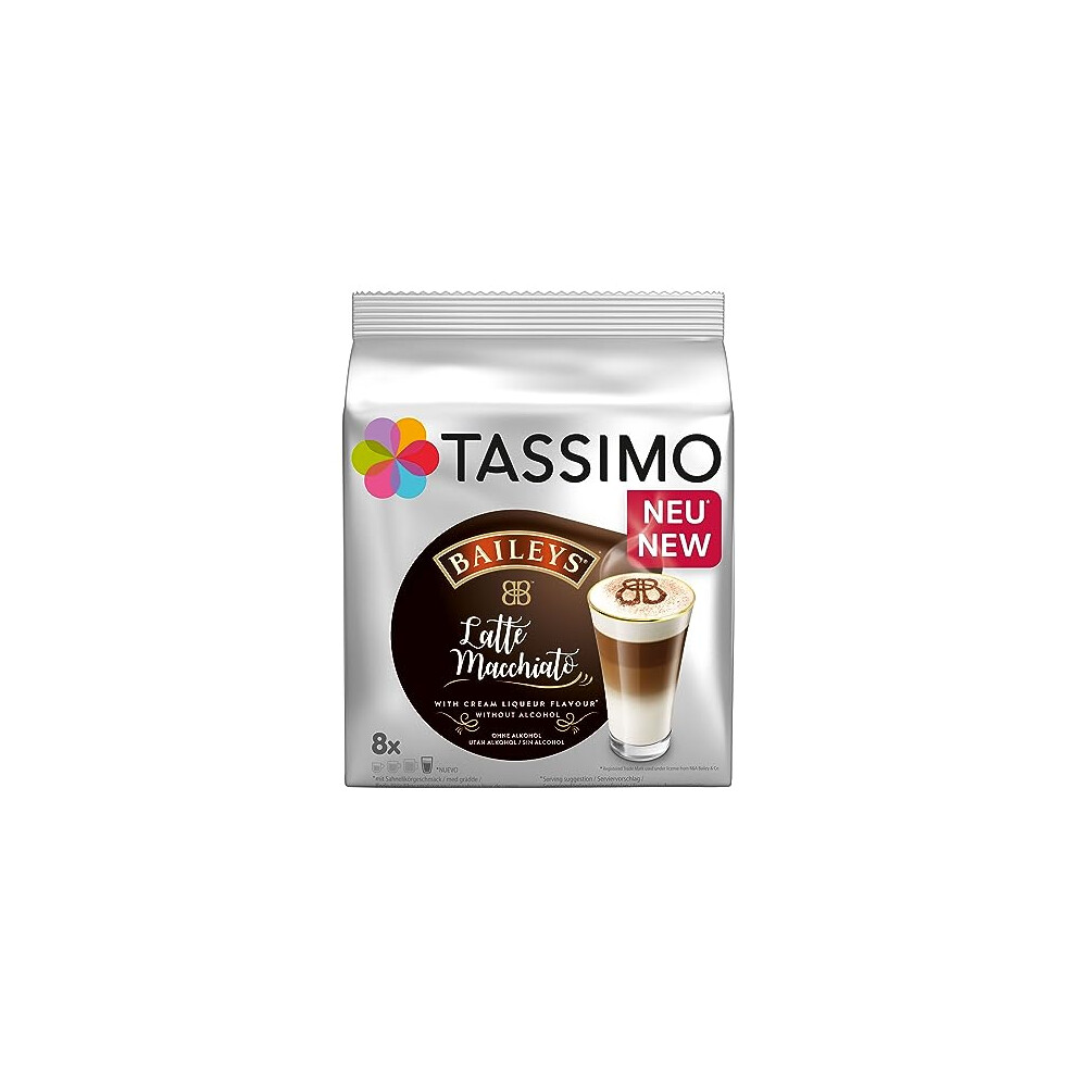 Tassimo Baileys Latte Macchiato Coffee Pods, 264G