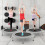 Casart Mini Folding Trampoline Children Foldable Fitness Rebounder-Grey 4