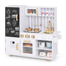 Pretend Play Kitchen Wooden Toy Set for Kids Kitchen Accessory Playset
