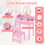 Casart Kids Vanity Set w/ Lighted Mirror Makeup Dressing Table w/ Chair 4