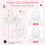 Casart Kids Vanity Set w/ Lighted Mirror Makeup Dressing Table w/ Chair 6
