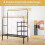 Casart Rolling Clothes Drying Rack Adjustable Double Rods Garment Rack 4