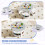 Casart Kids Table and Chair Set 5 Piece Toddler Round Nesting Table-Grey 6