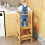 Casart Kitchen Step Stool for Toddlers Bamboo Kids Standing Tower with Safety Rail 6