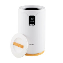 Towel Warmer 20L Hot Towel Bucket with 30/60/90 Min Heating Time-White