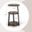 Casart Set of 2 Round Side Table 3-Tier Accent End Table Bedside Table 2
