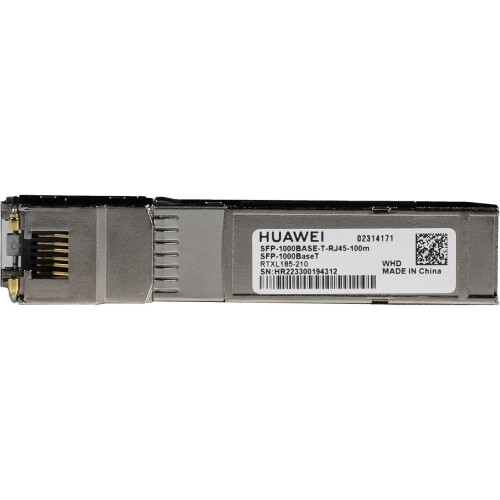 Huawei Transceptor eléctrico - Huawei - SFP-1000BaseT - RJ45 - 1 Gbit/s - 100 m
