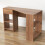 Casart L-Shaped Computer Desk Compact Corner Executive Desk w/Storage-Natural 2