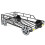 Casart Single Size Metal Car-Shaped Platform Bed Kids Bed Frame-Black 1