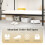 Casart Metal Bunk Bed Heavy Duty Single Over Single Bunk Bed w/ Ladder-Black 6