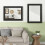 Casart Wooden Framed Wall Mirror Vertical & Horizontal Mounting Rectangular Mirror 3