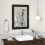 Casart Wooden Framed Wall Mirror Vertical & Horizontal Mounting Rectangular Mirror 5
