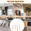 Casart Set of 4 Windsor Dining Chairs Armless Kitchen Side Chairs with Spindle Backs 6