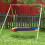 Casart Oval Swing 150 x 80 cm Tree Swing with 100-160 cm Adjustable Heights-Multicolor 5